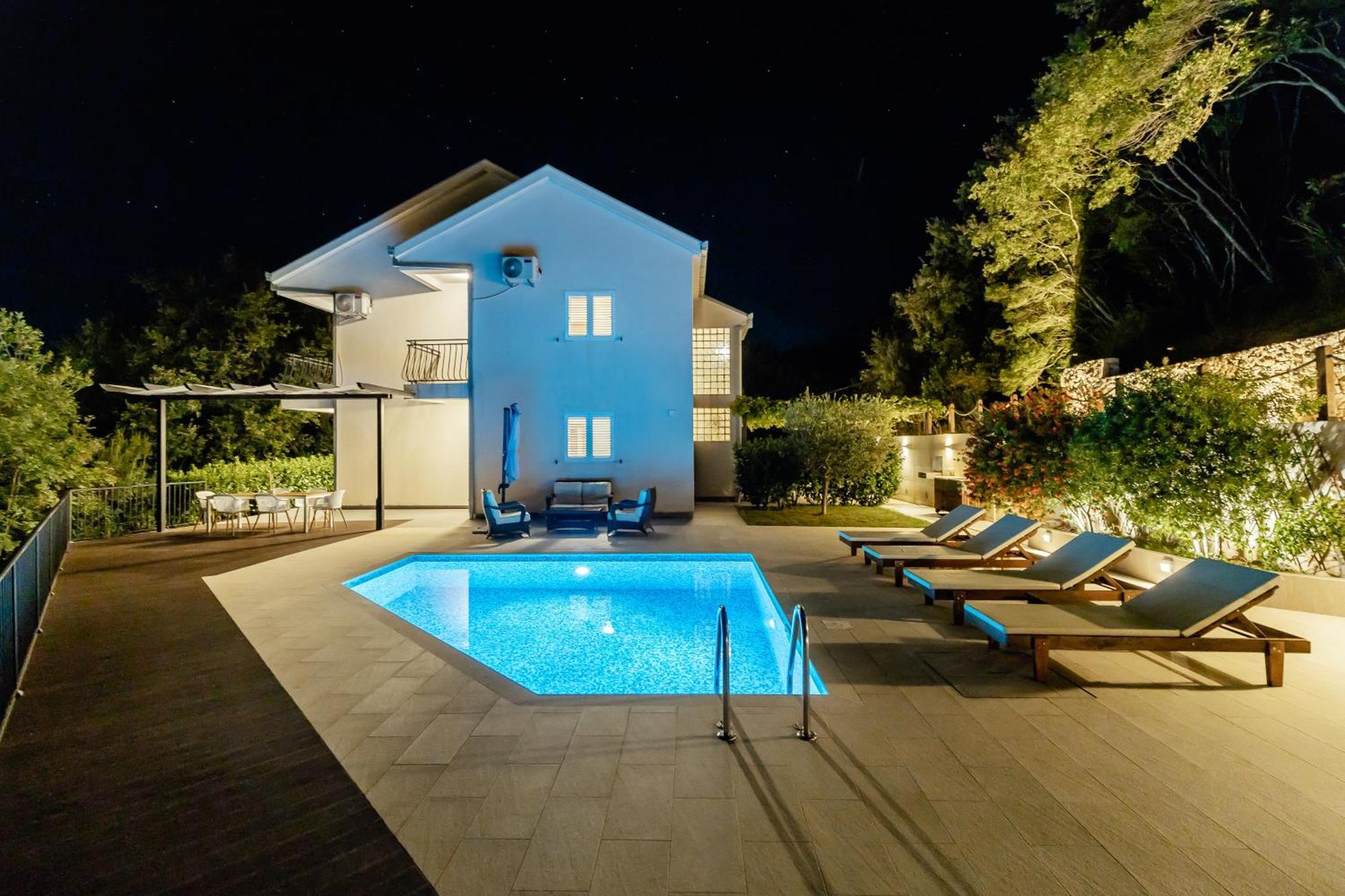 Villa Sladovic ヘルツェグ・ノヴィ エクステリア 写真